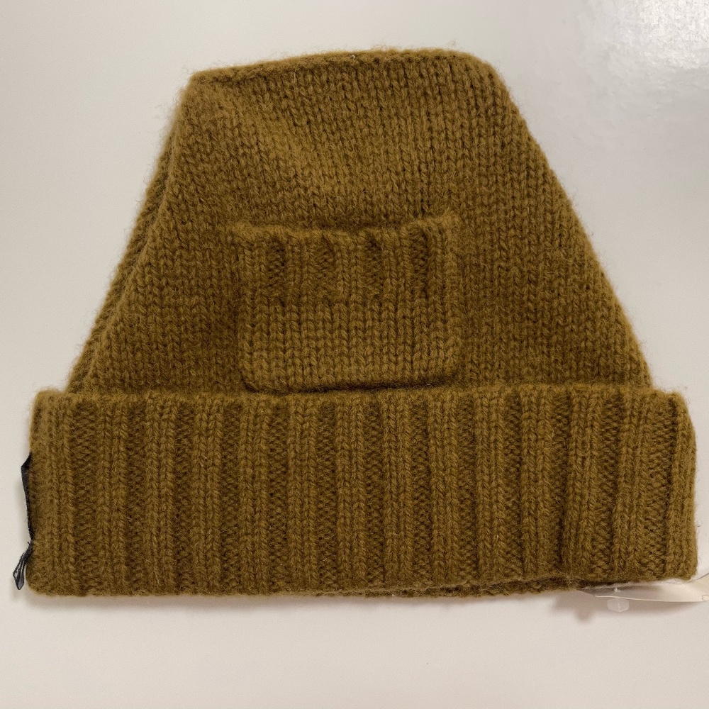 NYBASED Pocket Beanie – Yellow Ocre